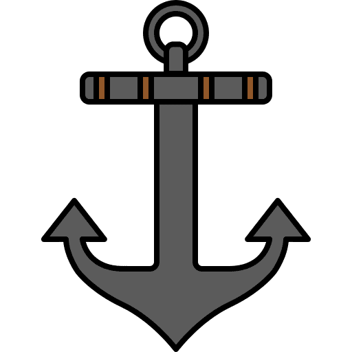 Anchor ship boat transportation icon Anchor ship boat transportation icon