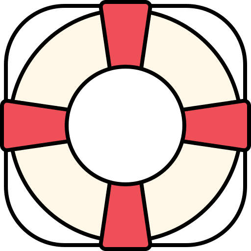 Life saver lifeguard life saver help icon Life saver lifeguard life saver help icon