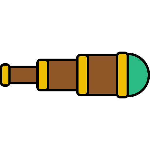 Spyglass miscellaneous view vision icon Spyglass miscellaneous view vision icon