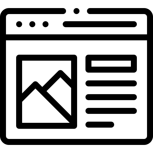 Blog image user interface pictures icon
