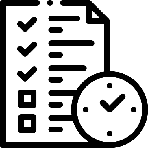 Time management schedule cogwheel efficiency icon Time management schedule cogwheel efficiency icon