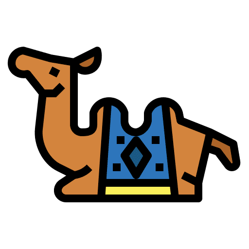 Camel animal zoo camel icon