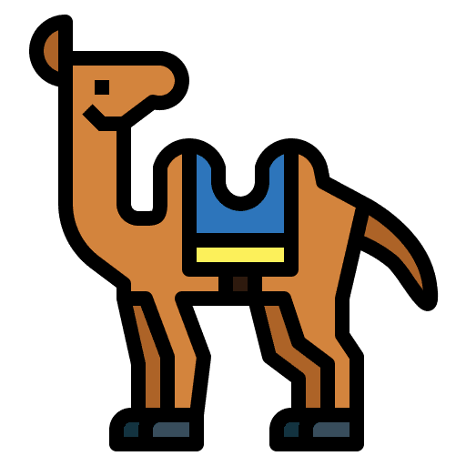 Camel dessert camel animal icon Camel dessert camel animal icon