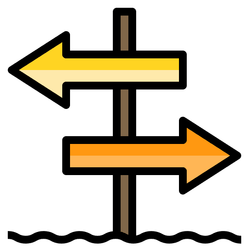 Road sign street sign wayfinding right way icon