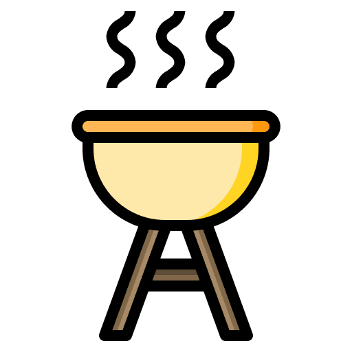 Grill cooking equipment bbq summertime icon