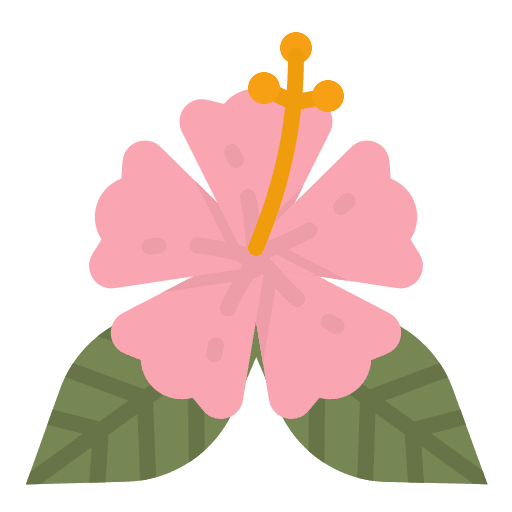 Flower flower hawaii flora icon