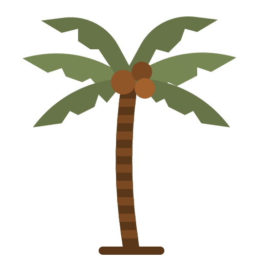 Palm tree palm tree island nature icon Palm tree palm tree island nature icon