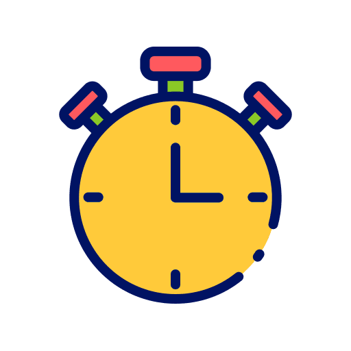 Timer chronometer time time and date icon