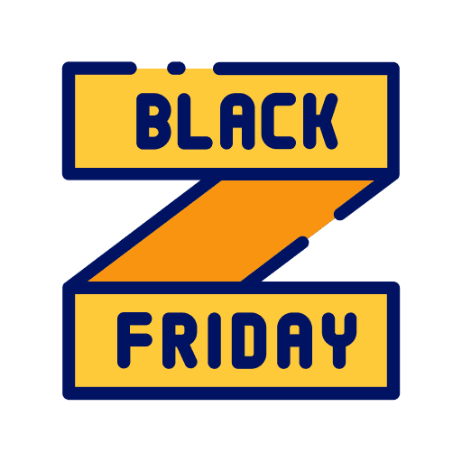 Black friday black friday commerce and shopping discount icon