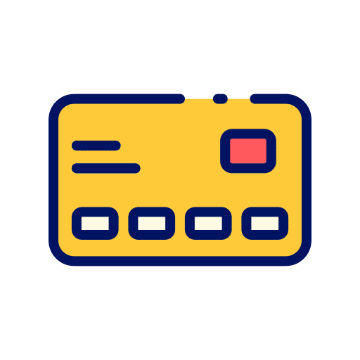 Credit card banking business and finance commerce icon