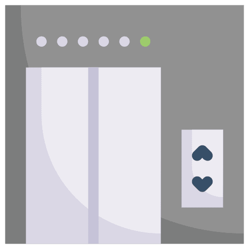 Elevator travel lift elevators icon