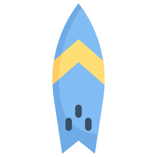 Surfing sports and competition water sport sport equipment icon