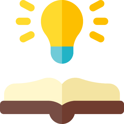 Book education lamp product knowledge icon