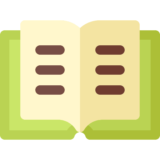 Open book open book knowledge learn icon