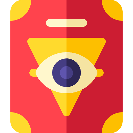 Astrology myth spell book education icon