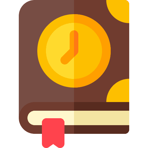 Book cultures history bookmark icon