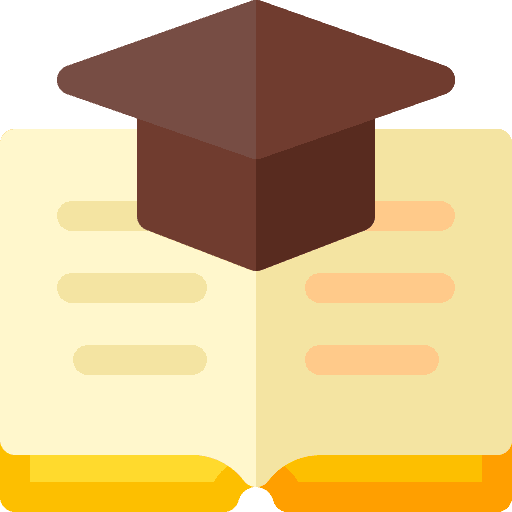 Education university mortarboard study icon