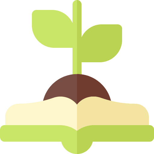 Growth learn growth read icon