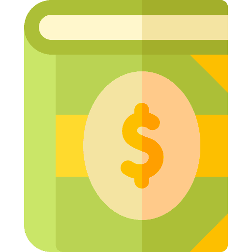 Book education finance money icon