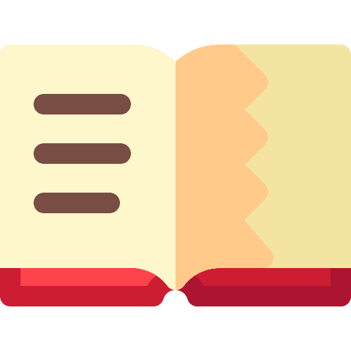 Book study read damage icon