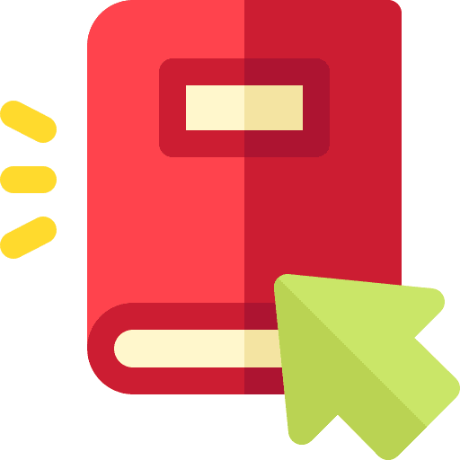 Click education elearning arrow icon
