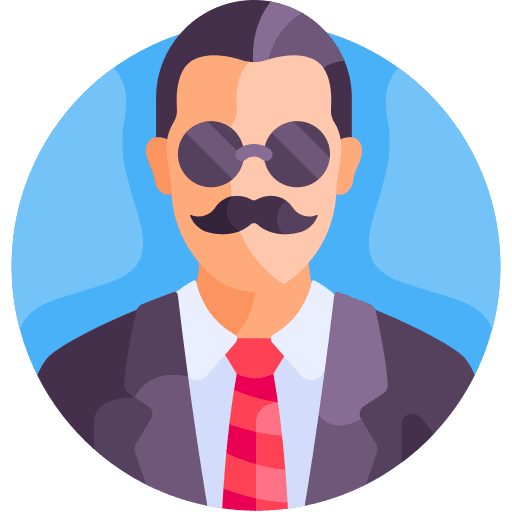 Father people black hair sunglasses icon