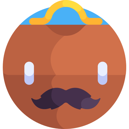 Briefcase moustache work businessman icon Briefcase moustache work businessman icon