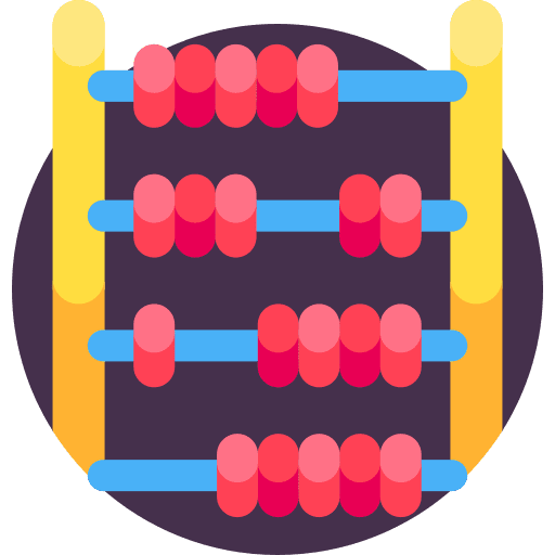 Abacus calculator abacus education icon