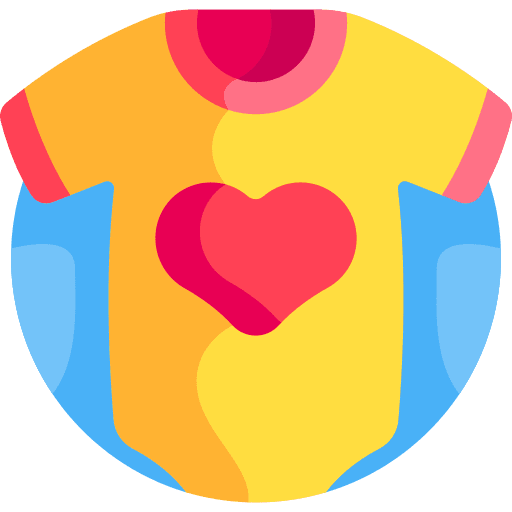 Baby cloth baby clothes garment kid and baby icon