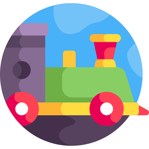 Locomotive children locomotive railroad icon