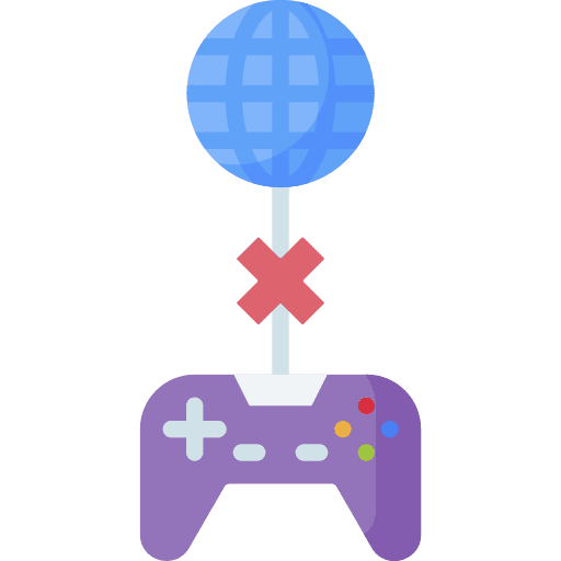 Disconnect error world grid plug icon Disconnect error world grid plug icon