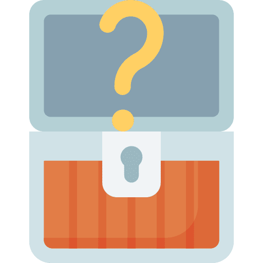 Mistery gaming item chest icon Mistery gaming item chest icon