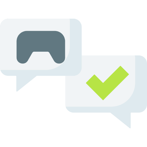 Chat chat game communications icon Chat chat game communications icon