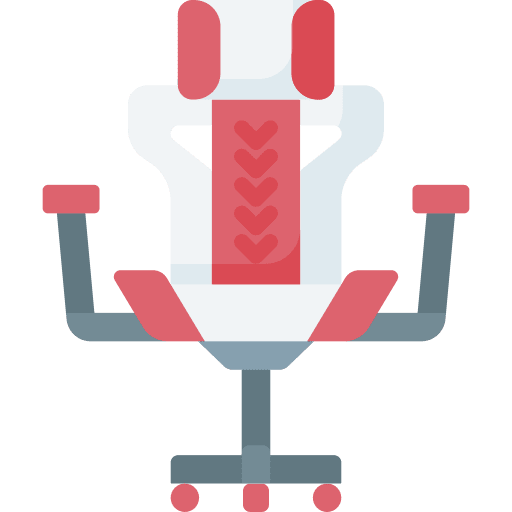 Gaming chair swivel office gaming icon Gaming chair swivel office gaming icon