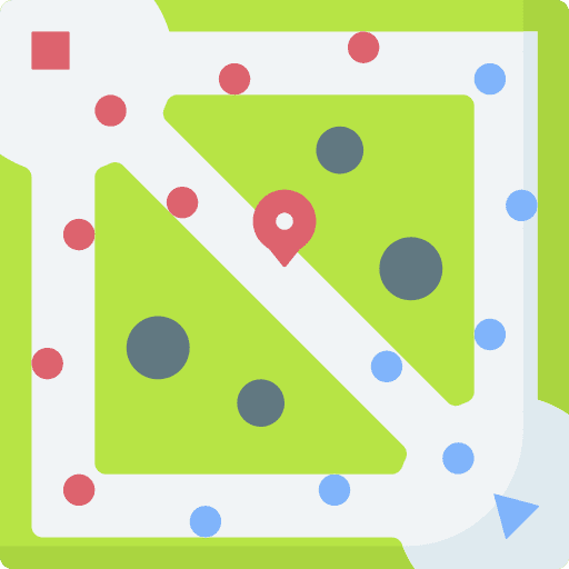 Map castle game map location icon Map castle game map location icon