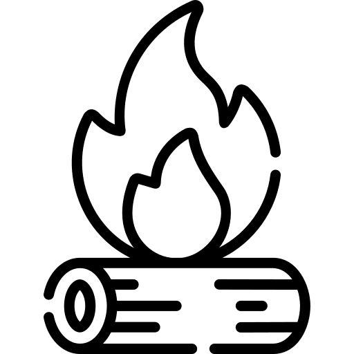 Bonfire miscellaneous burning holidays icon