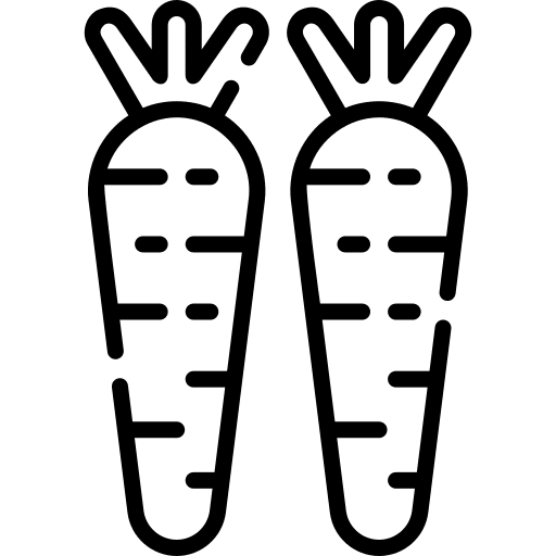 Carrot carrot food and restaurant diet icon