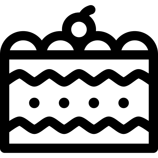 Cake sweet dessert food icon Cake sweet dessert food icon