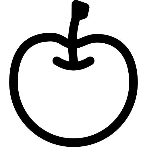 Cherry vegetarian diet fruit icon