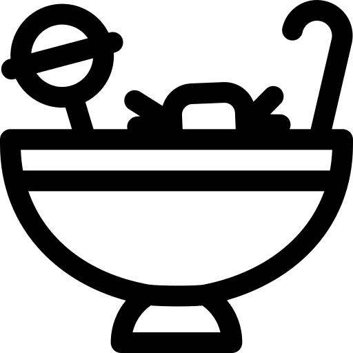 Goodies goodies birthday and party candy cane icon