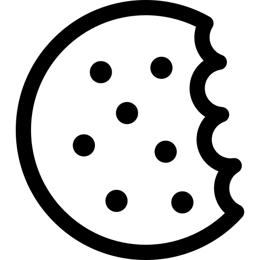 Cookie dessert bakery chocolate chip icon Cookie dessert bakery chocolate chip icon