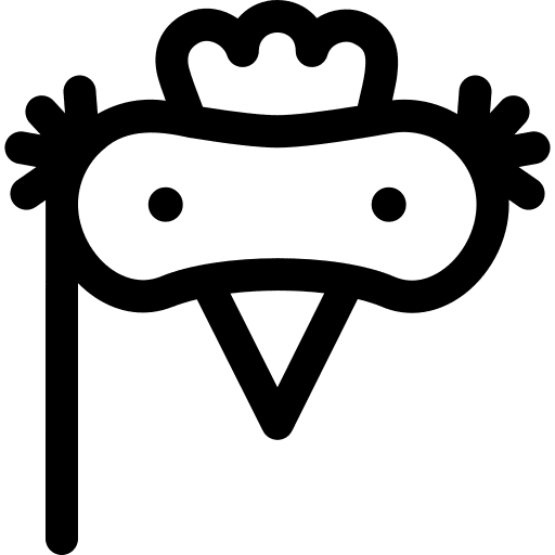 Disguise carnival disguise bird icon Disguise carnival disguise bird icon