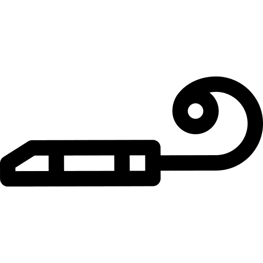 Blower birthday and party celebration birthday icon Blower birthday and party celebration birthday icon