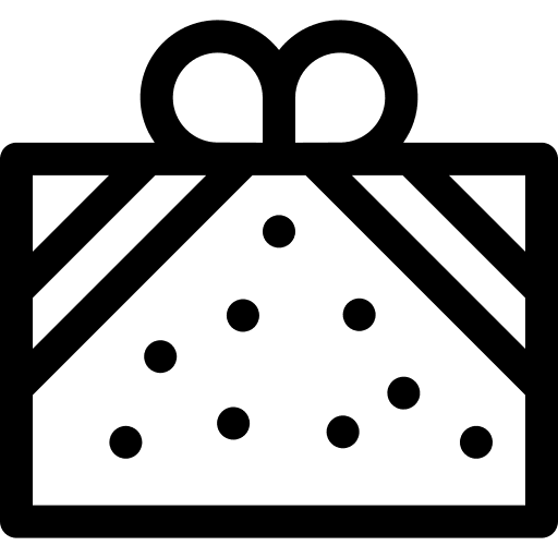 Present surprise birthday gift icon Present surprise birthday gift icon