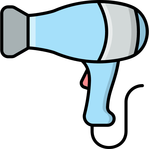 Hair dryer hair dryer hairdressing technology icon