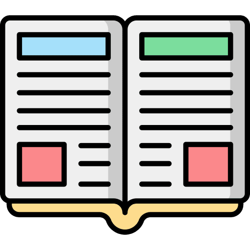 Magazine communications article journal icon Magazine communications article journal icon