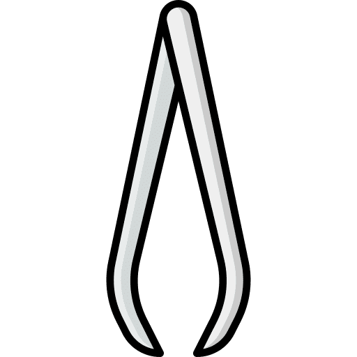 Tweezers grooming eyebrow personal care icon Tweezers grooming eyebrow personal care icon