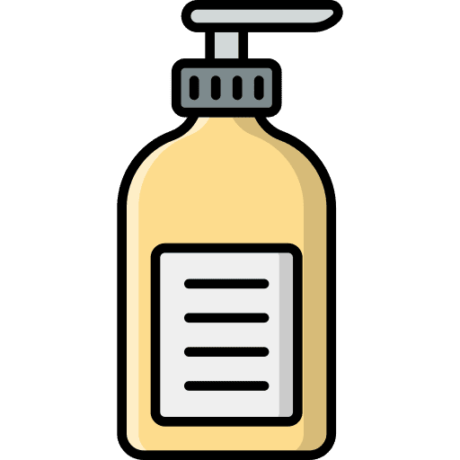 Shampoo beauty bottle hair care icon Shampoo beauty bottle hair care icon