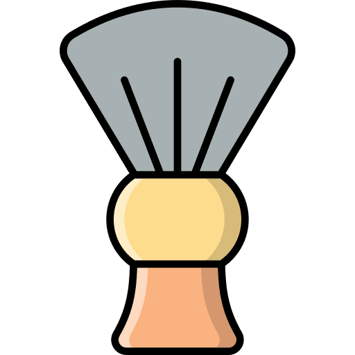 Shaving brush shaving brush grooming barber shop icon Shaving brush shaving brush grooming barber shop icon