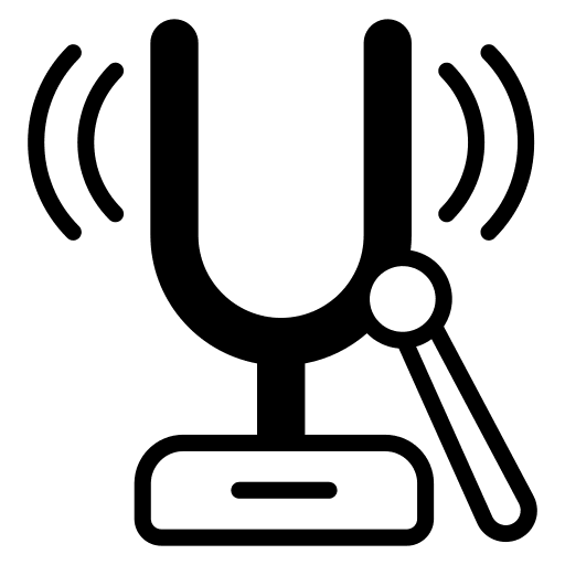 Sound effect sound sound fork experiment icon